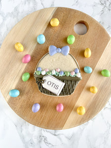 Personalized classic Easter basket