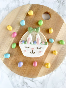 Fuzzy bunny basket