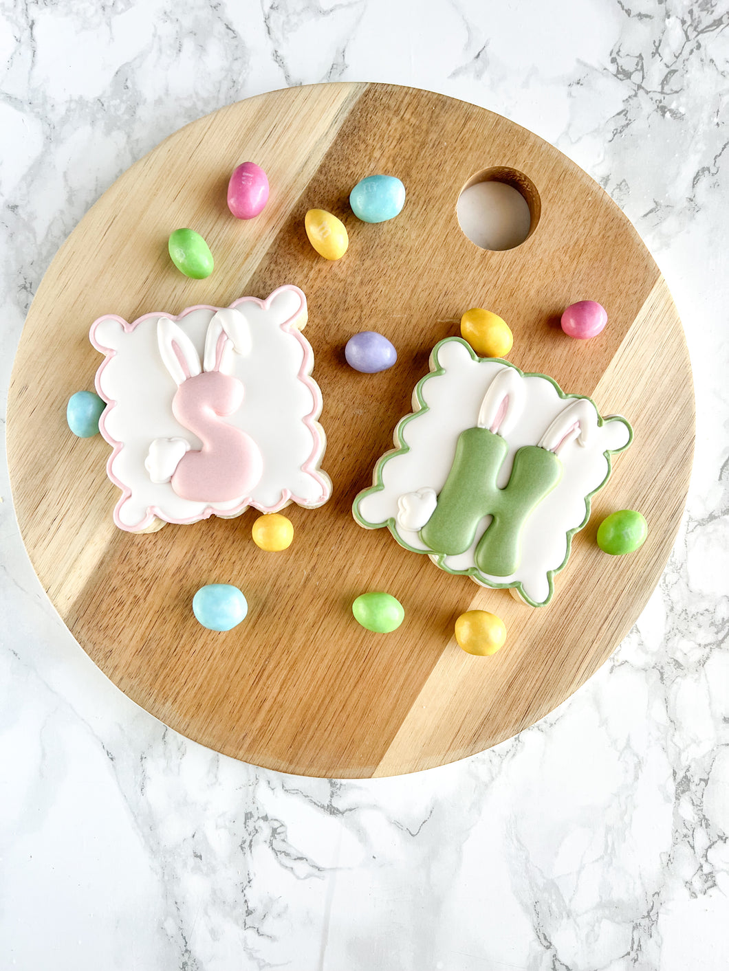Personalized initial cookie (reg & gf)