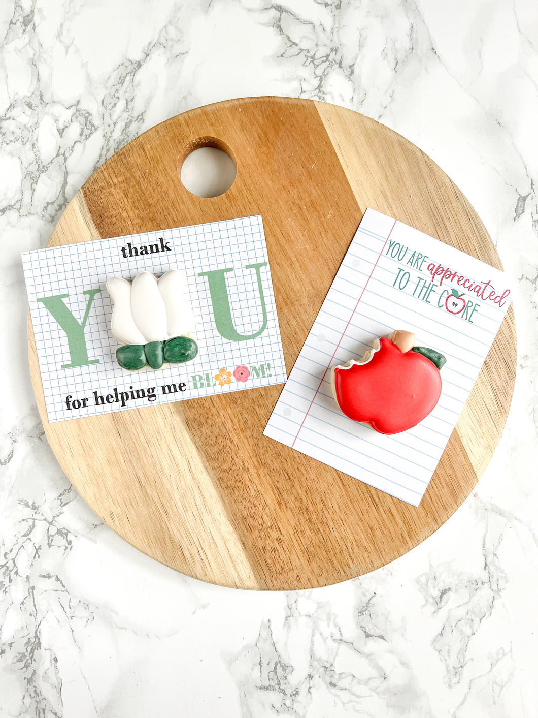 cookie card with mini cookie