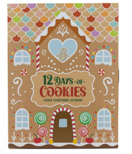 Load image into Gallery viewer, 12 days of mini cookies advent calendar