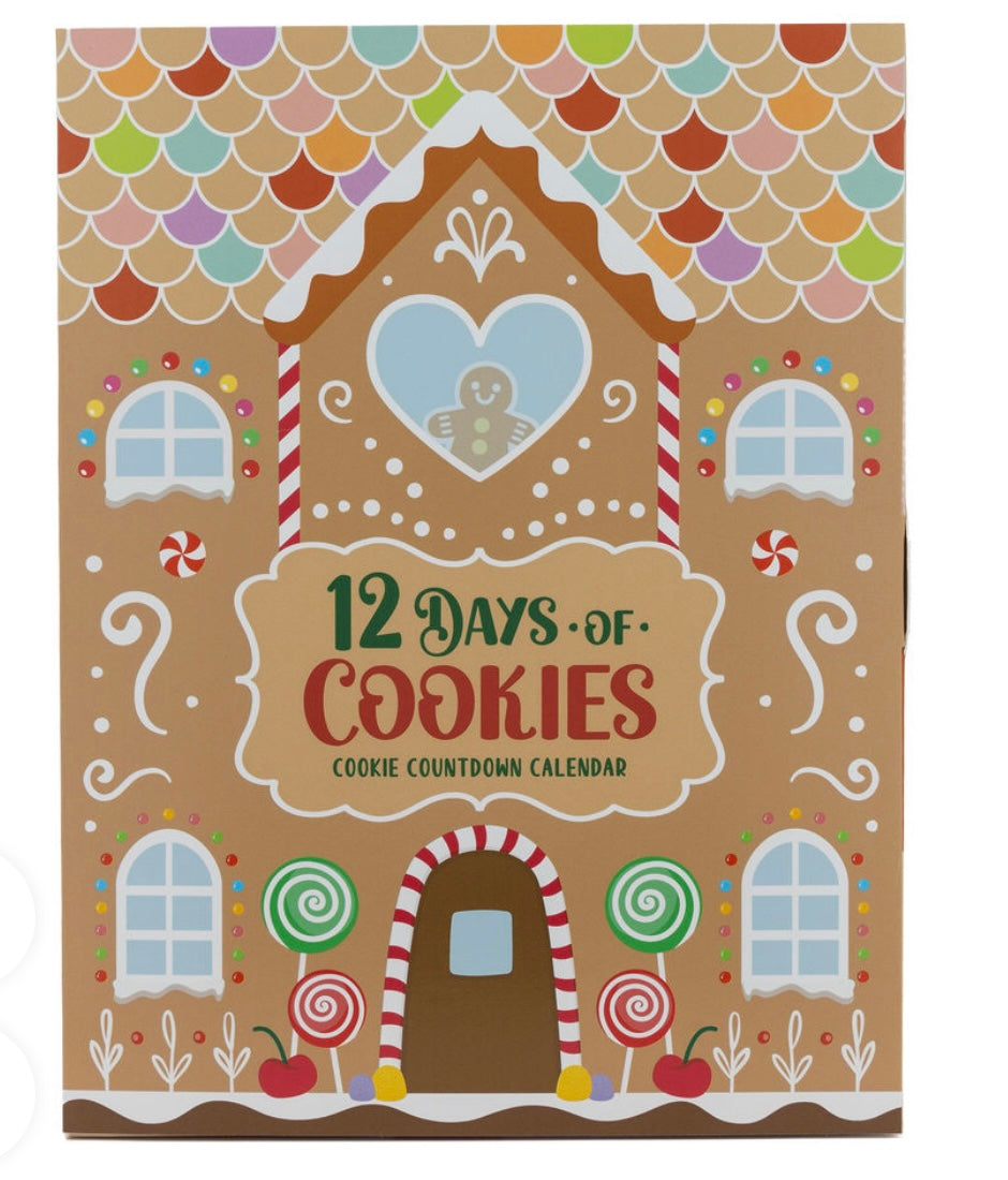 12 days of mini cookies advent calendar