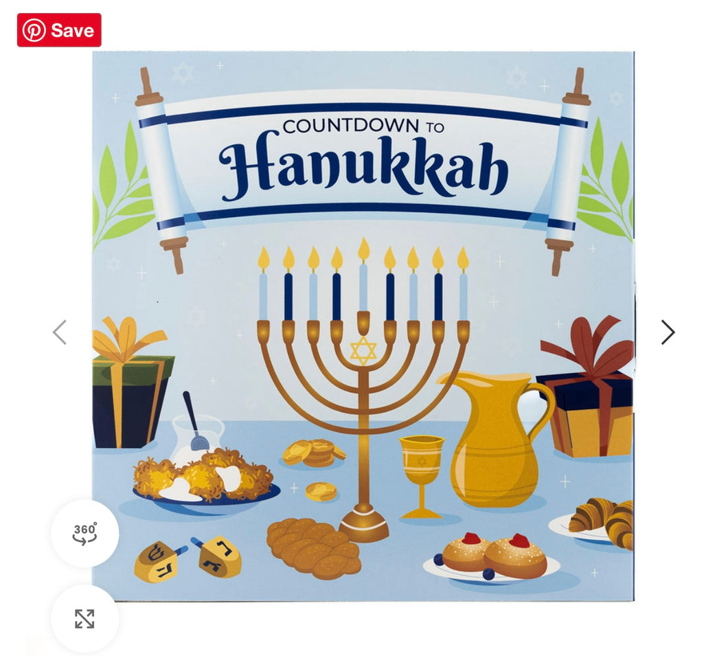 Hanukkah Cookie Countdown