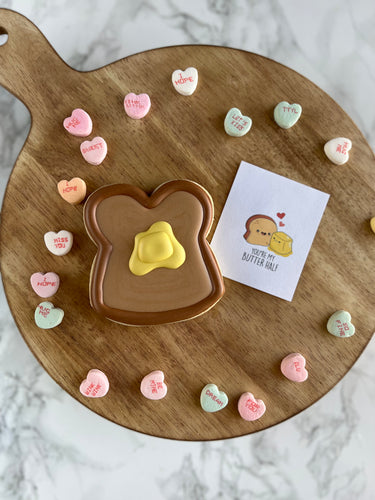 Butter half cookie