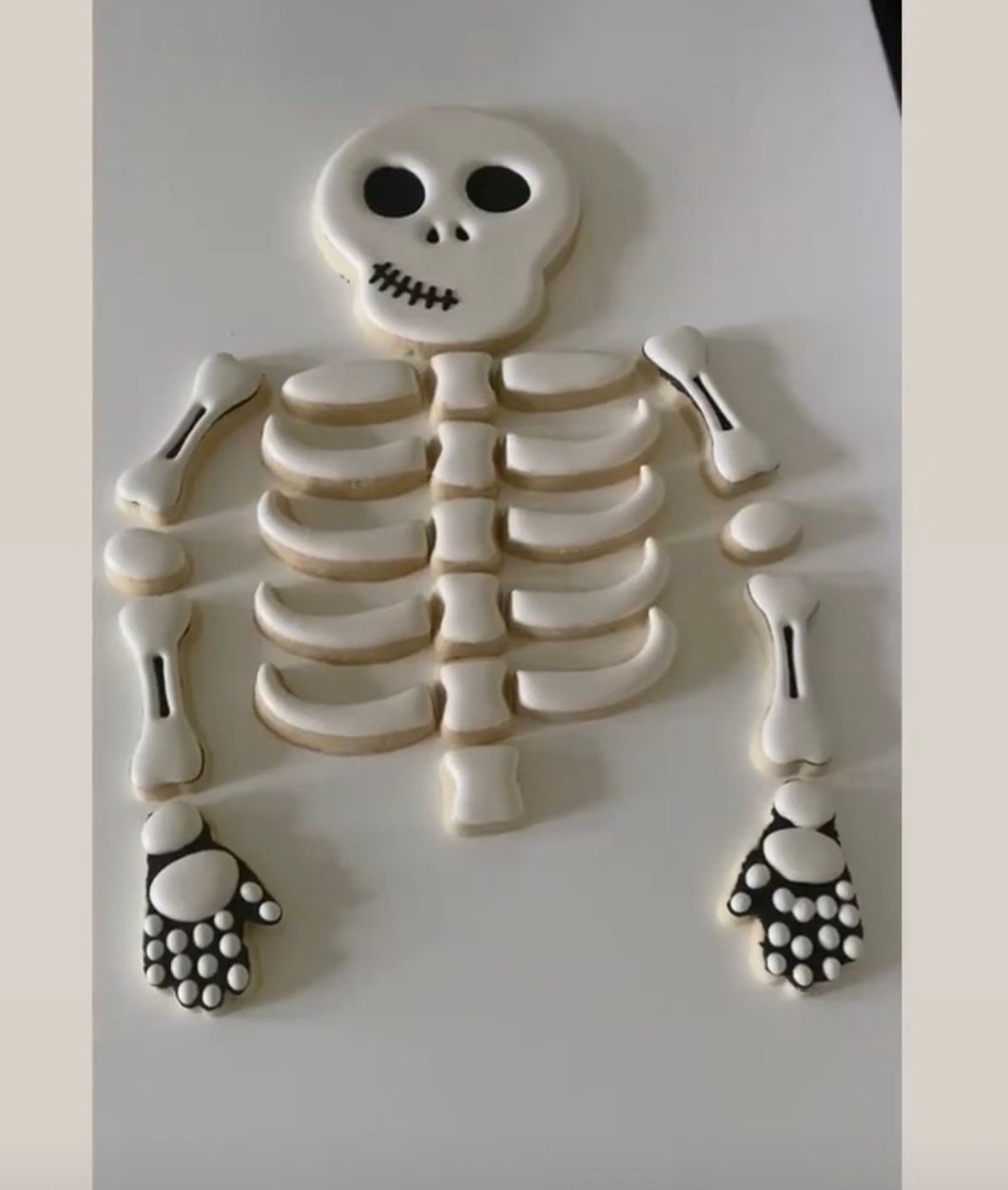 1/2 skeleton party platter